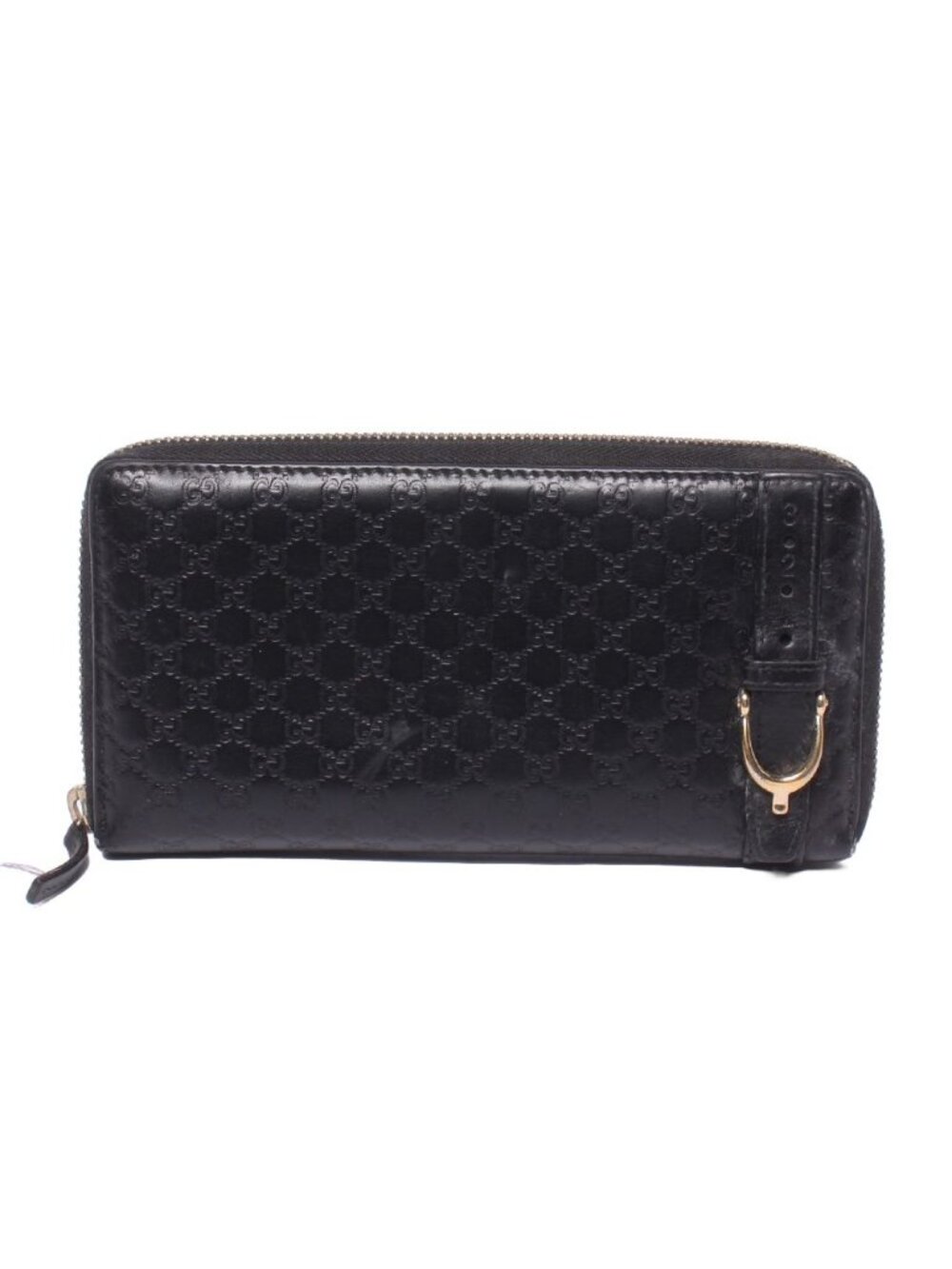 Gucci Zip Around Wallet Micro Guccissima